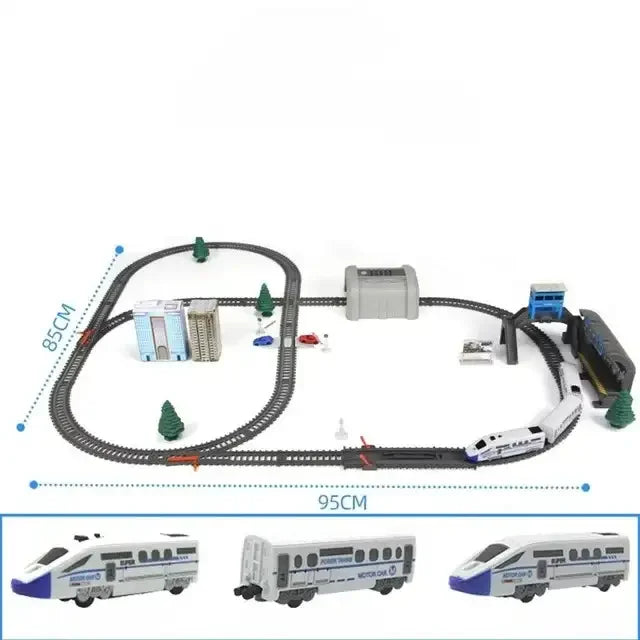 taille_moyen_circuit_de_Train_electrique_jouet_enfant