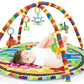 TAPIS D'ÉVEIL ROND BEBE