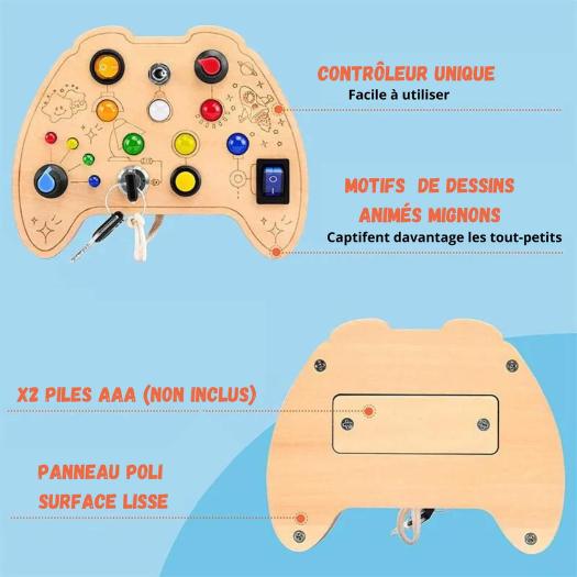 un light switch busy board manette